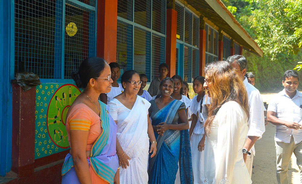 new school building omatta lotus foundation