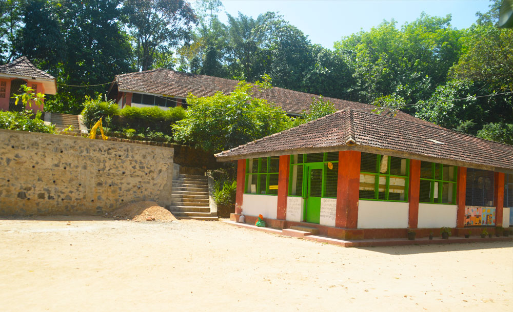 New school building work omatta lotus foundation